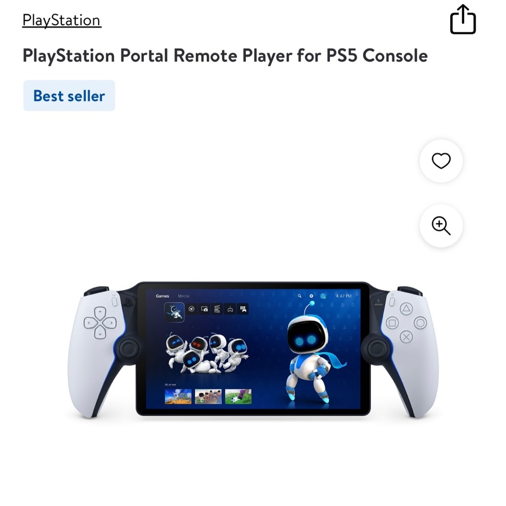 PlayStation Portal Remote Player for PS5 Console